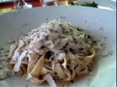 A Creamy Truffle Pasta At Wilson Restaurant